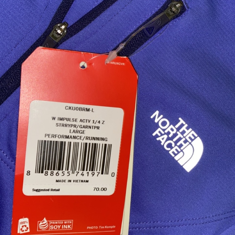 NorthFace Blue Sweater